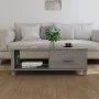Mesa de centro HAMAR madera maciza pino gris claro 100x55x35 cm de vidaXL, Mesas de centro - Ref: Foro24-340455, Precio: 87,5...