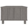 Mesa de centro HAMAR madera maciza pino gris claro 100x55x35 cm de vidaXL, Mesas de centro - Ref: Foro24-340455, Precio: 88,6...