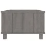 Mesa de centro HAMAR madera maciza pino gris claro 100x55x35 cm de vidaXL, Mesas de centro - Ref: Foro24-340455, Precio: 87,5...