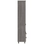 Aparador HAMAR madera maciza de pino gris claro 60x35x180 cm de vidaXL, Aparadores - Ref: Foro24-340491, Precio: 133,45 €, De...
