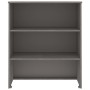 Aparador superior HAMAR pino macizo gris claro 85x35x100 cm de vidaXL, Aparadores - Ref: Foro24-340511, Precio: 92,99 €, Desc...