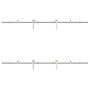 Kit de herrajes para puerta corredera 200 cm acero plateado en Materiales de construcción | Comprar online en Foru.es
