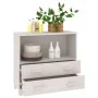 HAMAR sideboard solid white pine wood 85x35x80 cm by vidaXL, Sideboards - Ref: Foro24-340497, Price: 92,36 €, Discount: %