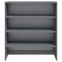 Aparador superior HAMAR pino macizo gris oscuro 90x30x100 cm de vidaXL, Aparadores - Ref: Foro24-340434, Precio: 109,03 €, De...
