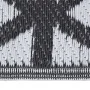 Alfombra de exterior PP negra 140x200 cm de vidaXL, Protectores para exterior - Ref: Foro24-317007, Precio: 35,99 €, Descuent...
