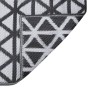 Alfombra de exterior PP negra 140x200 cm de vidaXL, Protectores para exterior - Ref: Foro24-317007, Precio: 39,25 €, Descuent...