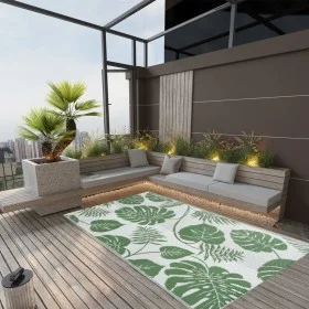 Alfombra de exterior PP verde 160x230 cm de vidaXL, Protectores para exterior - Ref: Foro24-316937, Precio: 38,34 €, Descuent...