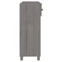 Mesa consola HAMAR madera maciza de pino gris claro 90x35x90 cm de vidaXL, Mesas auxiliares - Ref: Foro24-340467, Precio: 101...