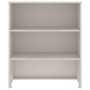 Aparador superior HAMAR madera maciza pino blanco 85x35x100 cm de vidaXL, Aparadores - Ref: Foro24-340509, Precio: 90,50 €, D...