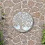 Espejo de jardín redondo hierro arena uso exterior 40x2,5 cm de vidaXL, Espejos - Ref: Foro24-318369, Precio: 68,17 €, Descue...