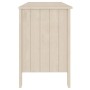 Escritorio HAMAR madera de pino maciza marrón miel 113x50x75 cm de vidaXL, Escritorios - Ref: Foro24-340460, Precio: 142,86 €...