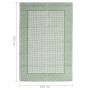 Alfombra de exterior PP verde 190x290 cm de vidaXL, Protectores para exterior - Ref: Foro24-316959, Precio: 66,67 €, Descuent...
