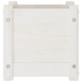 Jardinera de madera maciza de pino blanco 31x31x31 cm de vidaXL, Maceteros y jardineras - Ref: Foro24-810524, Precio: 21,11 €...