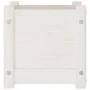 Jardinera de madera maciza de pino blanco 31x31x31 cm de vidaXL, Maceteros y jardineras - Ref: Foro24-810524, Precio: 20,92 €...
