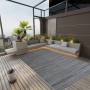 Alfombra de exterior PP gris antracita 140x200 cm de vidaXL, Protectores para exterior - Ref: Foro24-317022, Precio: 42,51 €,...