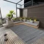 Alfombra de exterior PP gris antracita 140x200 cm de vidaXL, Protectores para exterior - Ref: Foro24-317022, Precio: 33,89 €,...
