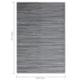 Alfombra de exterior PP gris antracita 140x200 cm de vidaXL, Protectores para exterior - Ref: Foro24-317022, Precio: 33,89 €,...