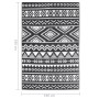 Alfombra de exterior PP negra 190x290 cm de vidaXL, Protectores para exterior - Ref: Foro24-316980, Precio: 64,01 €, Descuent...