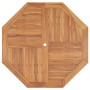 Mesa de comedor de jardín madera maciza de teca 110x110x75 cm de vidaXL, Mesas de jardín - Ref: Foro24-318478, Precio: 184,65...