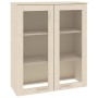 Aparador superior HAMAR pino macizo marrón miel 85x35x100 cm de vidaXL, Aparadores - Ref: Foro24-340504, Precio: 128,67 €, De...