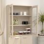 Aparador superior HAMAR pino macizo marrón miel 85x35x100 cm de vidaXL, Aparadores - Ref: Foro24-340504, Precio: 128,67 €, De...