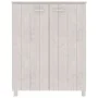 Zapatero HAMAR madera maciza de pino blanca 85x40x108 cm de vidaXL, Zapateros y organizadores de calzado - Ref: Foro24-340517...