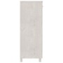 Zapatero HAMAR madera maciza de pino blanca 85x40x108 cm de vidaXL, Zapateros y organizadores de calzado - Ref: Foro24-340517...