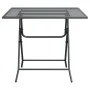 Mesa de jardín malla metálica expandida antracita 80x80x72 cm de vidaXL, Mesas de jardín - Ref: Foro24-317345, Precio: 146,29...