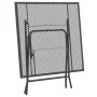 Mesa de jardín malla metálica expandida antracita 80x80x72 cm de vidaXL, Mesas de jardín - Ref: Foro24-317345, Precio: 146,29...
