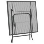 Mesa de jardín malla metálica expandida antracita 80x80x72 cm de vidaXL, Mesas de jardín - Ref: Foro24-317345, Precio: 152,76...