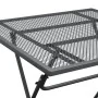 Mesa de jardín malla metálica expandida antracita 80x80x72 cm de vidaXL, Mesas de jardín - Ref: Foro24-317345, Precio: 146,29...