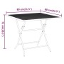 Mesa de jardín malla metálica expandida antracita 80x80x72 cm de vidaXL, Mesas de jardín - Ref: Foro24-317345, Precio: 152,76...