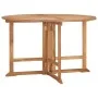 Mesa de comedor de jardín plegable teca maciza Ø110x75 cm de vidaXL, Mesas de jardín - Ref: Foro24-318479, Precio: 268,40 €, ...
