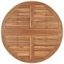 Mesa de comedor de jardín plegable teca maciza Ø110x75 cm de vidaXL, Mesas de jardín - Ref: Foro24-318479, Precio: 268,40 €, ...