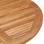 Mesa de comedor de jardín plegable teca maciza Ø110x75 cm de vidaXL, Mesas de jardín - Ref: Foro24-318479, Precio: 268,40 €, ...