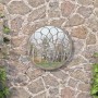 Espejo de jardín redondo hierro arena uso exterior 40x3 cm de vidaXL, Espejos - Ref: Foro24-318365, Precio: 80,16 €, Descuent...