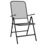 Silla jardín plegable 2 uds antracita malla metálica expandida de vidaXL, Sillas de jardín - Ref: Foro24-317340, Precio: 75,1...