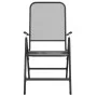 Silla jardín plegable 2 uds antracita malla metálica expandida de vidaXL, Sillas de jardín - Ref: Foro24-317340, Precio: 76,7...