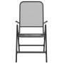 Silla jardín plegable 2 uds antracita malla metálica expandida de vidaXL, Sillas de jardín - Ref: Foro24-317340, Precio: 75,1...