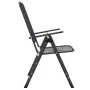 Silla jardín plegable 2 uds antracita malla metálica expandida de vidaXL, Sillas de jardín - Ref: Foro24-317340, Precio: 76,7...