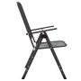 Silla jardín plegable 2 uds antracita malla metálica expandida de vidaXL, Sillas de jardín - Ref: Foro24-317340, Precio: 75,1...