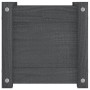 Jardineras 2 uds madera maciza de pino gris 31x31x31 cm de vidaXL, Maceteros y jardineras - Ref: Foro24-810527, Precio: 51,79...