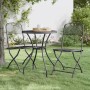 Silla jardín plegable 2 uds antracita malla metálica expandida de vidaXL, Sillas de jardín - Ref: Foro24-317338, Precio: 100,...