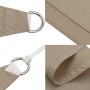 Toldo de vela triangular tela Oxford gris taupe 2,5x2,5x3,5 m en Sombrillas | Comprar online en Foru.es