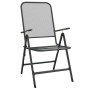 Silla jardín plegable 4 uds antracita malla metálica ampliada de vidaXL, Sillas de jardín - Ref: Foro24-317341, Precio: 138,0...