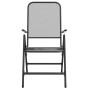 Silla jardín plegable 4 uds antracita malla metálica ampliada de vidaXL, Sillas de jardín - Ref: Foro24-317341, Precio: 138,0...