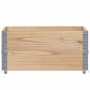 Jardinera de madera maciza de pino 80x60 cm en Macetas y jardineras | Comprar online en Foru.es