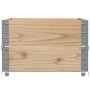 Jardinera de madera maciza de pino 80x60 cm en Macetas y jardineras | Comprar online en Foru.es