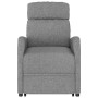 Sillón elevable tela gris claro en Sillones | Comprar online en Foru.es