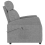 Sillón elevable tela gris claro en Sillones | Comprar online en Foru.es